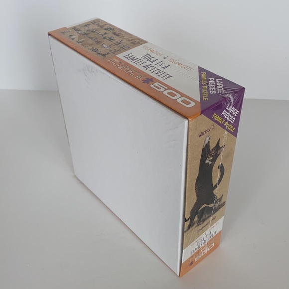 Yoga Dogs and Cats 500 Large Pieces Family Puzzle - Picture 8 of 12